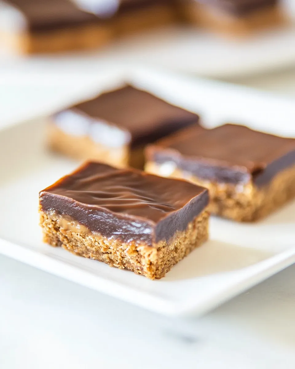 Easy Marco Friendly Buckeye Bars recipe photo