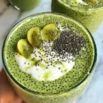 Homemade Matcha Chia Pudding photo