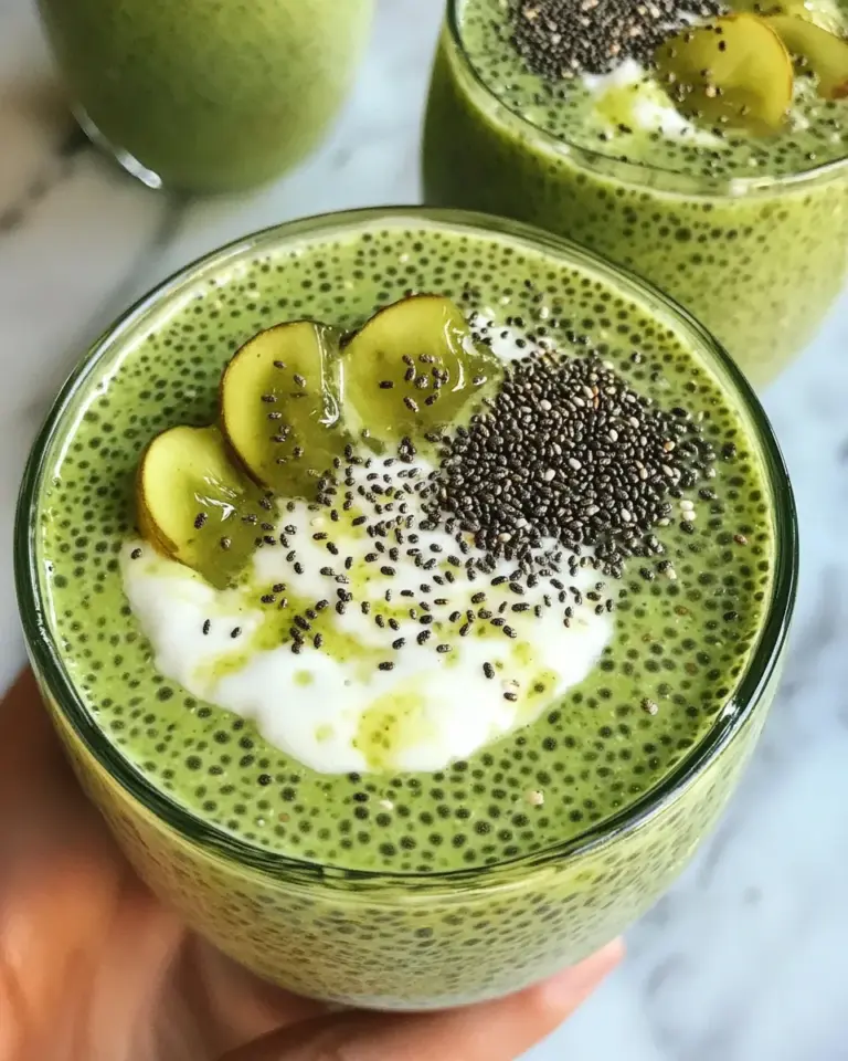 Homemade Matcha Chia Pudding photo