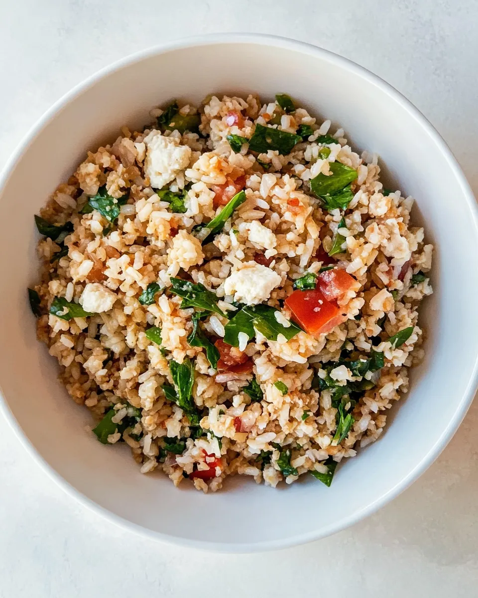Delicious Mediterranean Fried Rice recipe photo