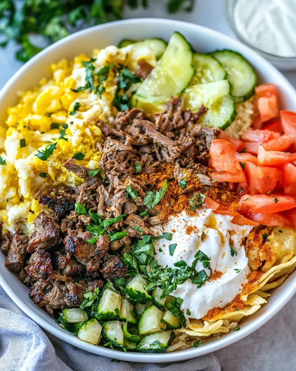 Classic Mediterranean Lamb Bowls image