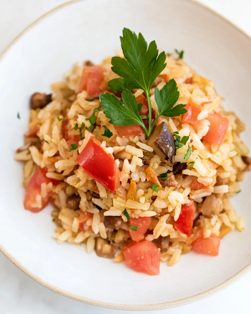 Easy Mediterranean Rice recipe photo