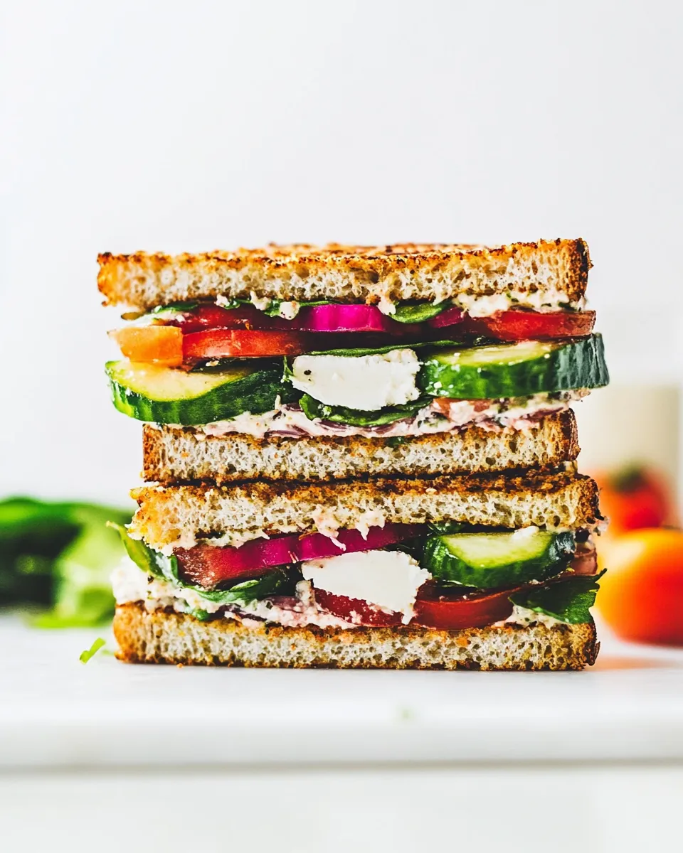 Classic Mediterranean Sandwich image