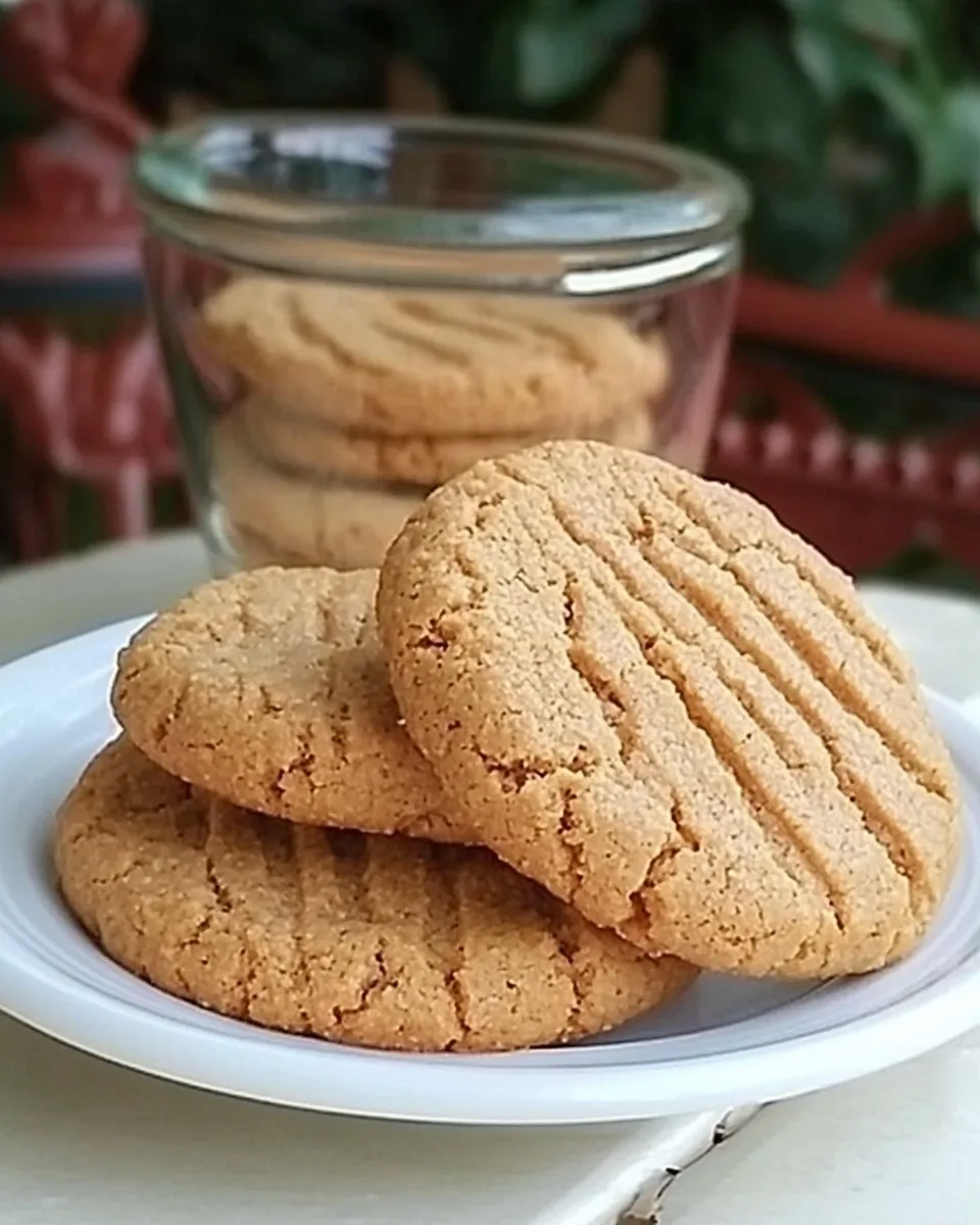 Easy Mega Healthy Peanut Butter Cookies recipe photo