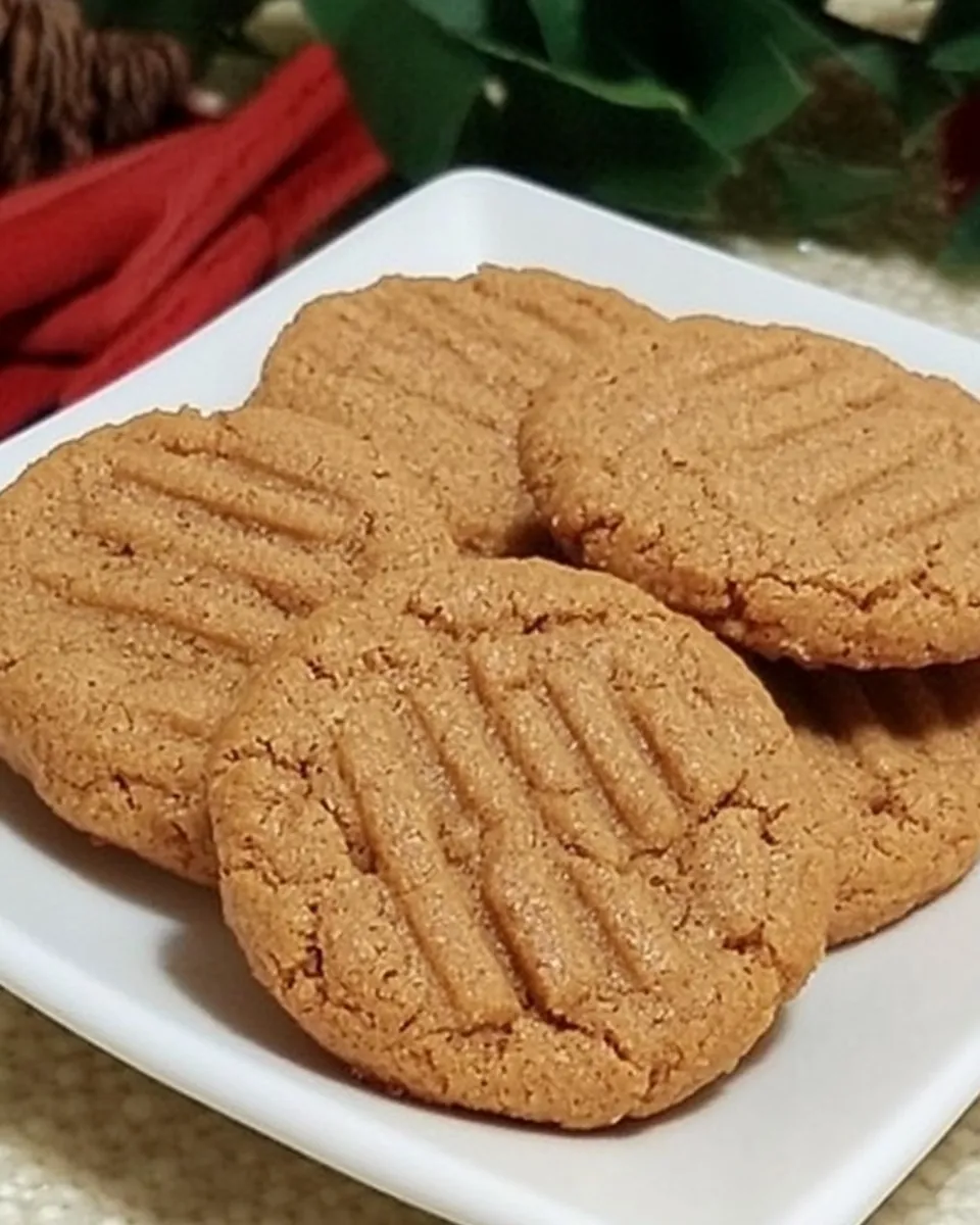 Tasty Mega Healthy Peanut Butter Cookies shot