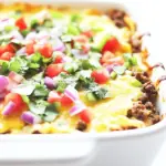 Homemade Mexican Beefy Nacho Casserole photo