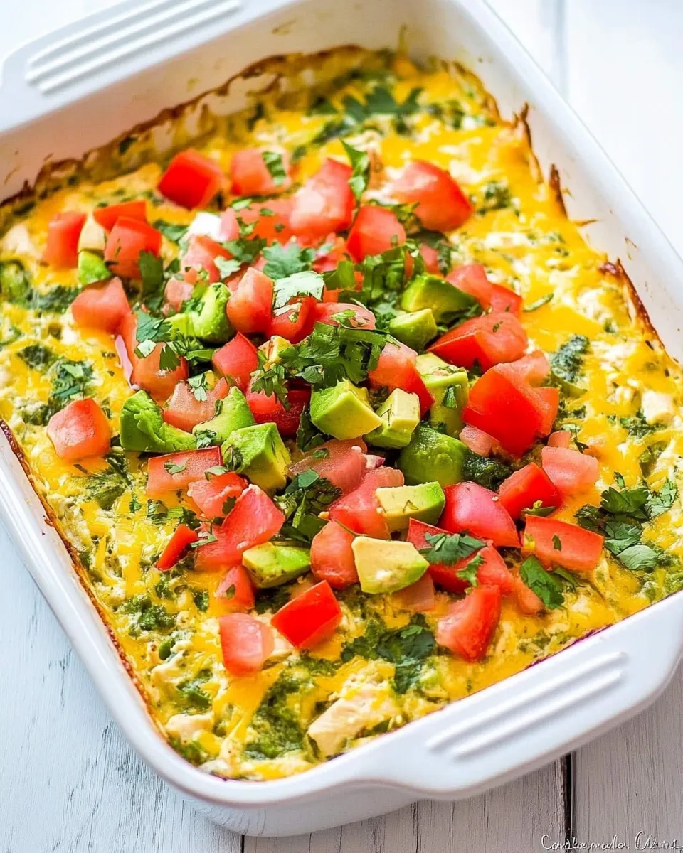 Classic Mexican Chicken Casserole dish photo