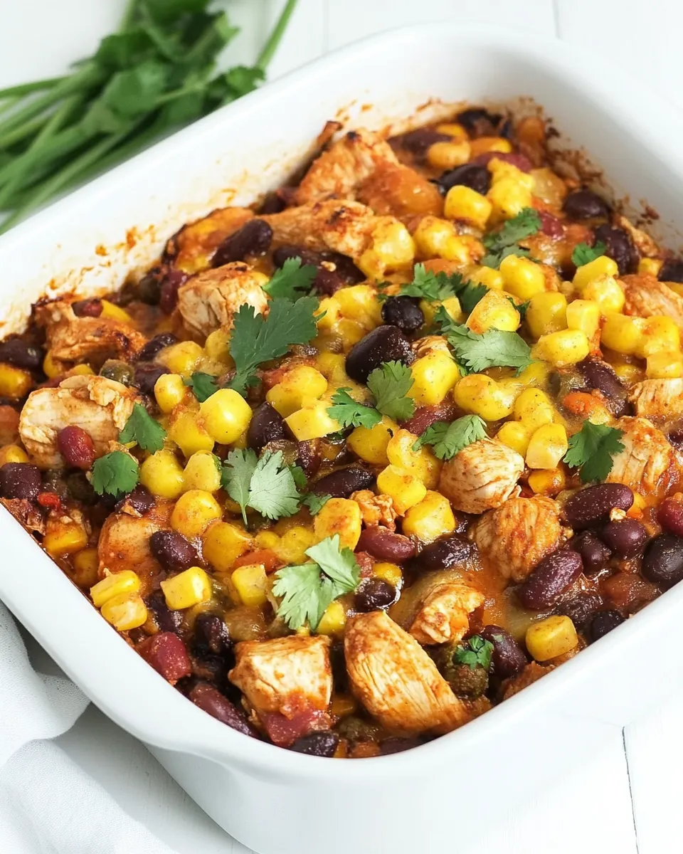 Easy Mexican Chicken Casserole Recipe picture