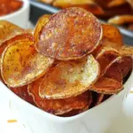 Homemade Microwave BBQ Potato Chips photo