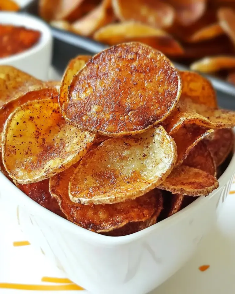 Homemade Microwave BBQ Potato Chips photo