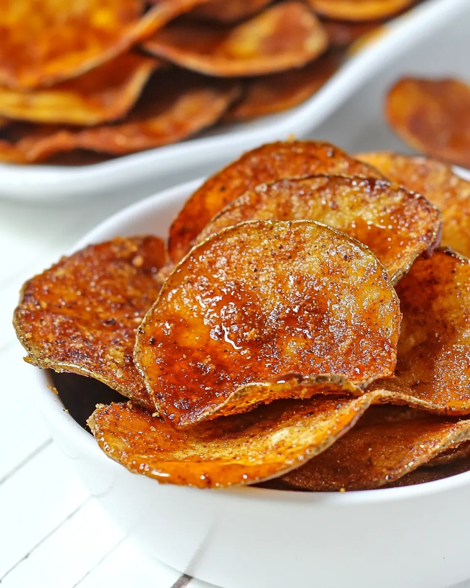 Easy Microwave BBQ Potato Chips image