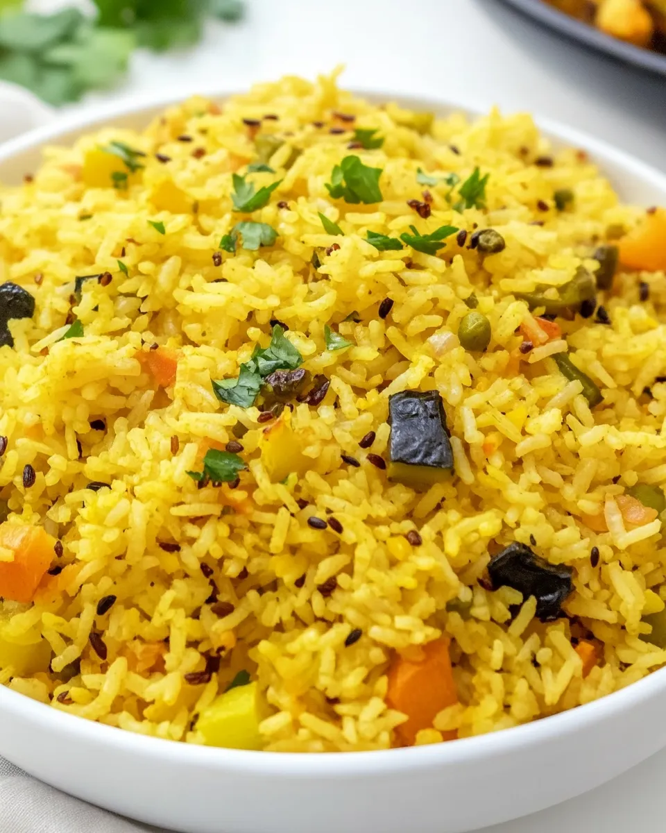 Easy Middle Eastern Roasted Vegetable Rice photo