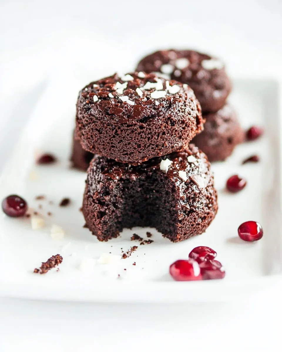 Homemade Mini Brooklyn Blackout Cakes photo