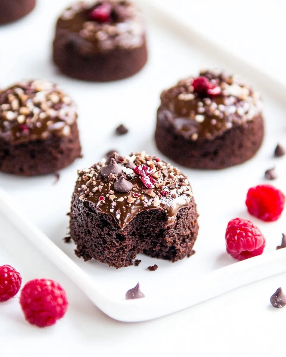 Easy Mini Brooklyn Blackout Cakes recipe photo