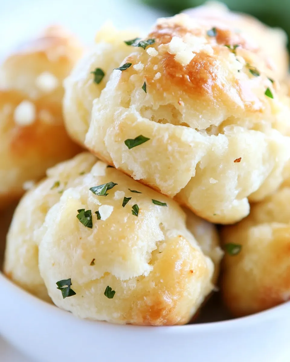 Delicious Mini Garlic Monkey Bread image