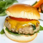 Easy Mini Turkey Burger Sliders With Cheese recipe photo