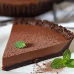 Homemade Mint Chocolate Tart photo