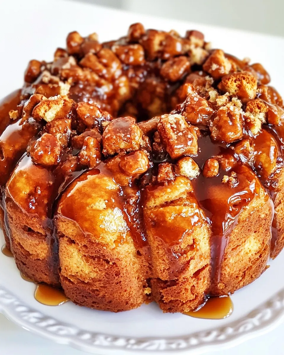 Quick Monkey Bread with Canned Biscuits shot