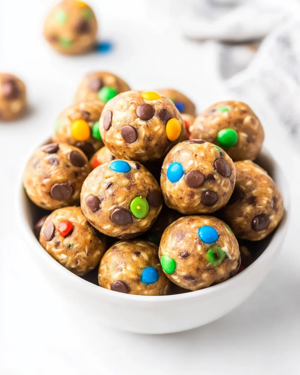 Homemade Monster Energy Balls photo