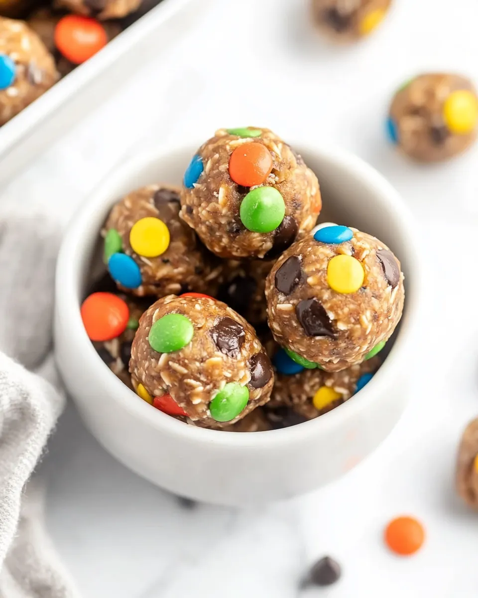 Delicious Monster Energy Balls recipe photo