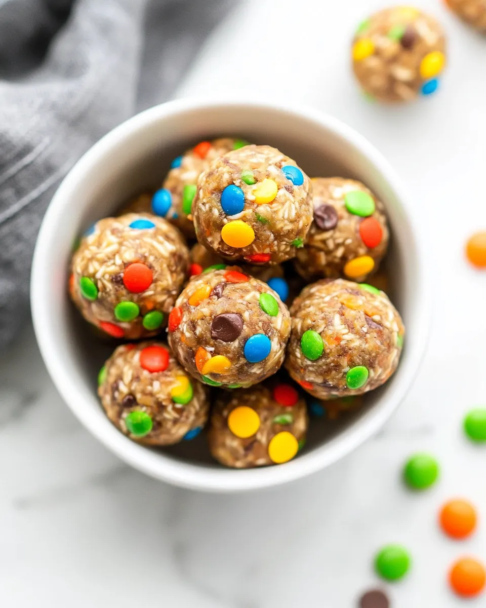 Quick Monster Energy Balls shot