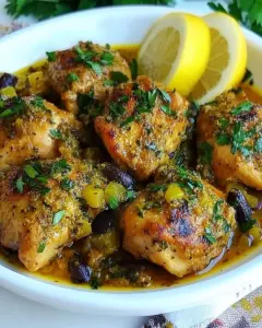 Homemade Moroccan Chicken (Djej Makalli) photo