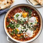 Homemade Moroccan Eggs Shakshuka photo