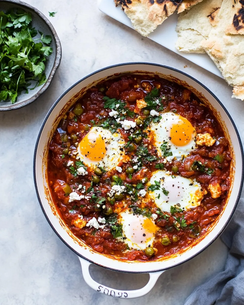 Easy Moroccan Eggs Shakshuka recipe photo