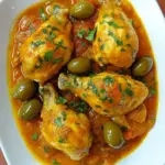 Homemade Moroccan Lemon Chicken with Olives photo