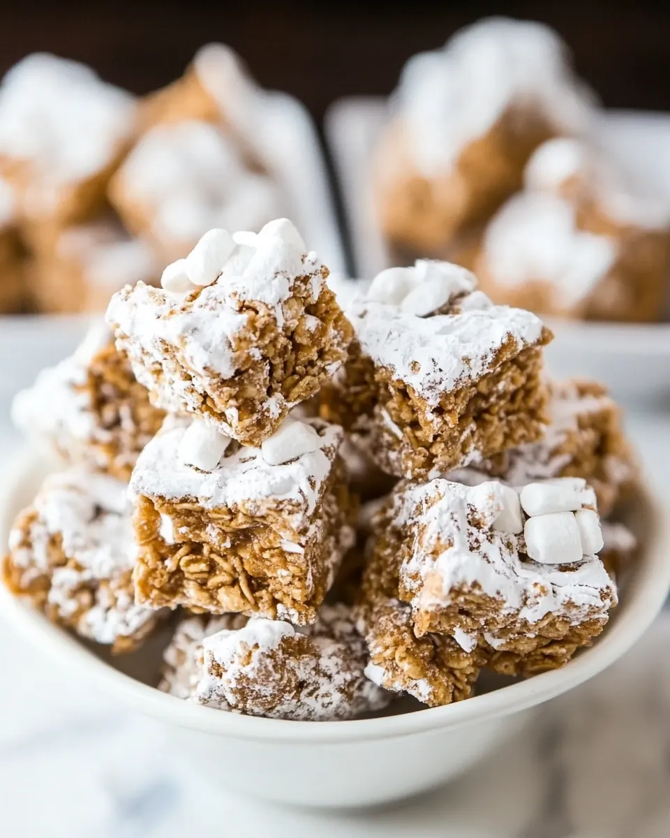 Classic Muddy Buddy (Puppy Chow) Marshmallow Cereal Treats recipe photo