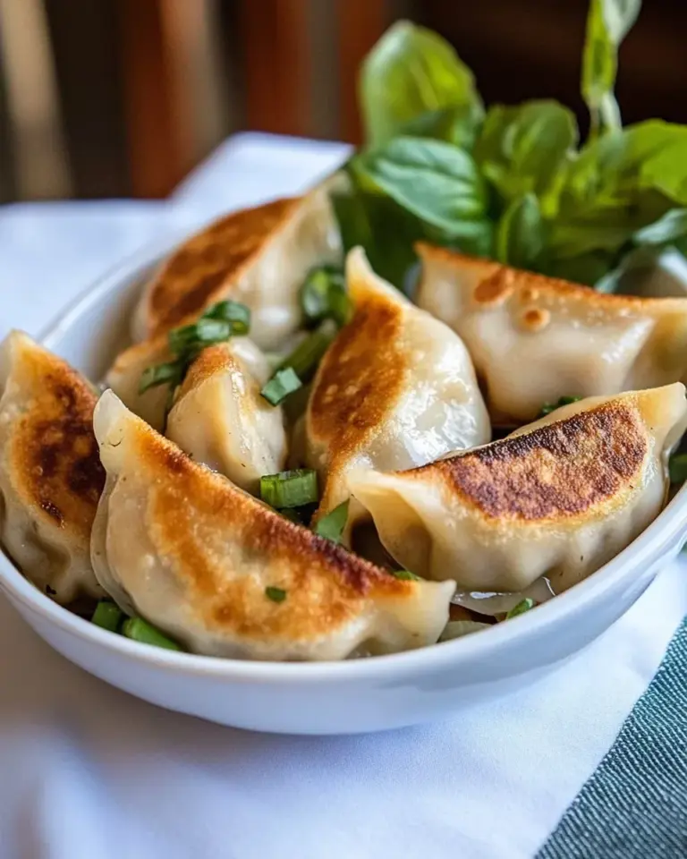 Homemade Mushroom Tofu Potstickers photo