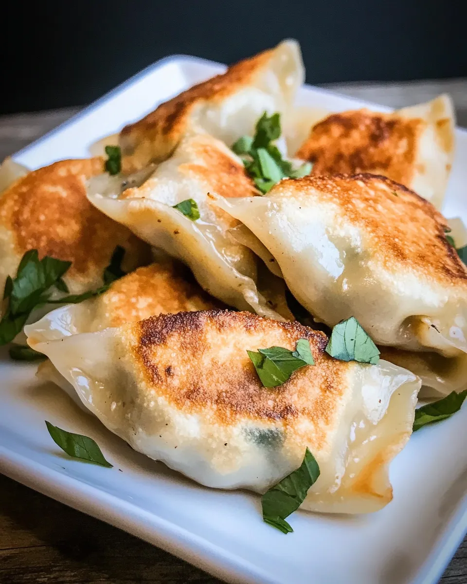 Best Mushroom Tofu Potstickers dish photo