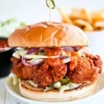 Homemade Nashville Hot Chicken Sandwich Recipe photo