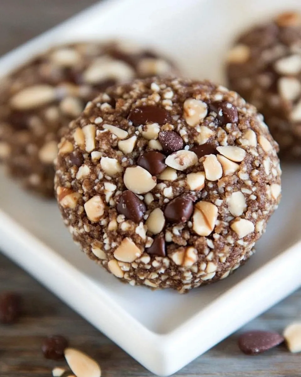 Healthy No-Bake Almond Joy Cookies recipe photo