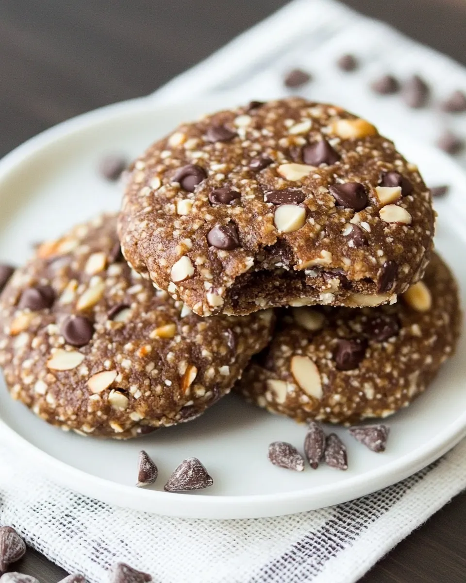 Quick No-Bake Almond Joy Cookies shot