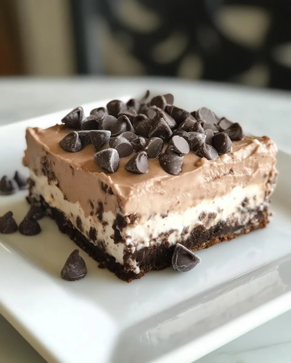 Easy No-Bake Chocolate Lasagna photo