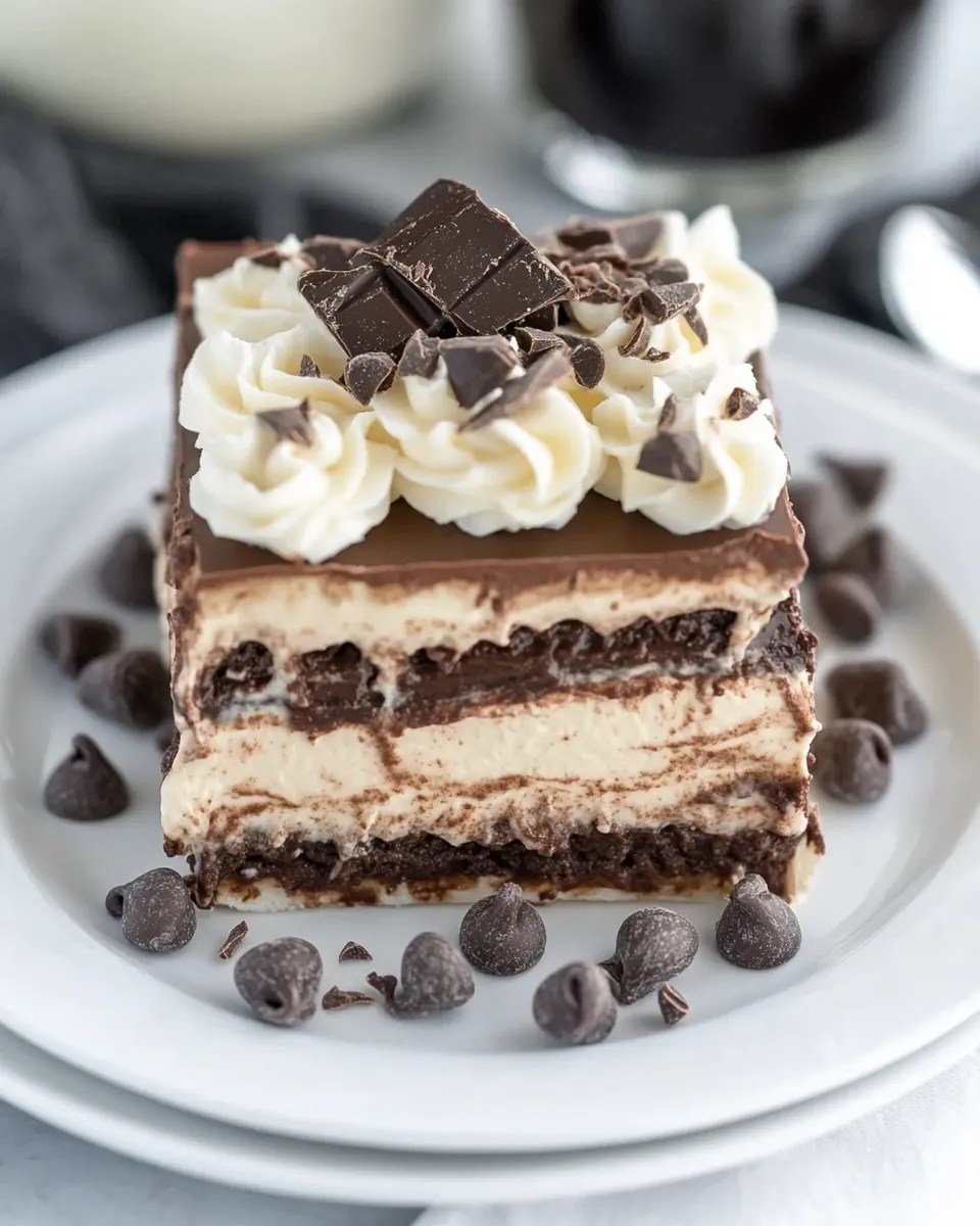 Delicious No-Bake Chocolate Lasagna image