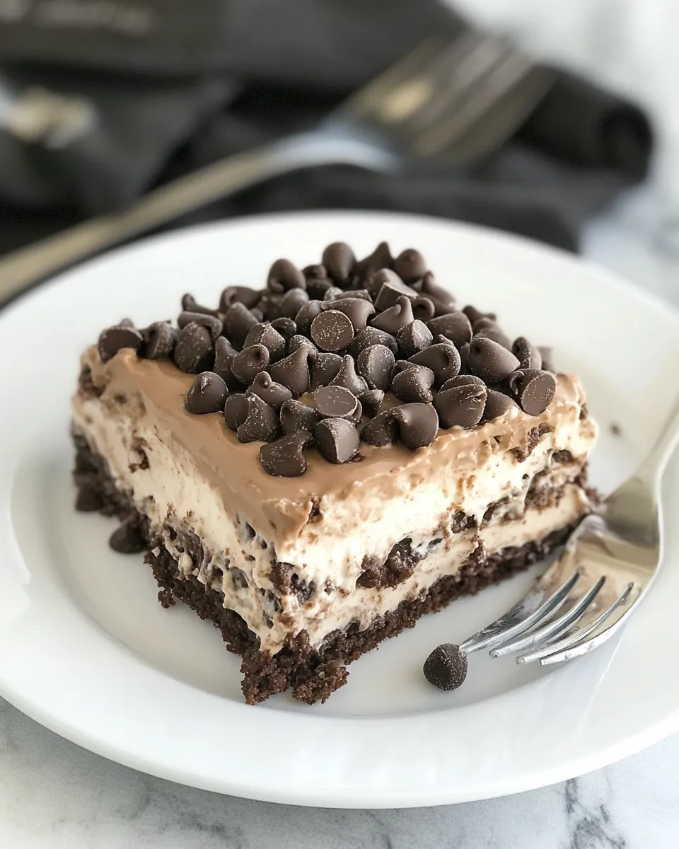 Quick No-Bake Chocolate Lasagna recipe photo