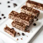 Homemade No-Bake Mocha Protein Bars photo