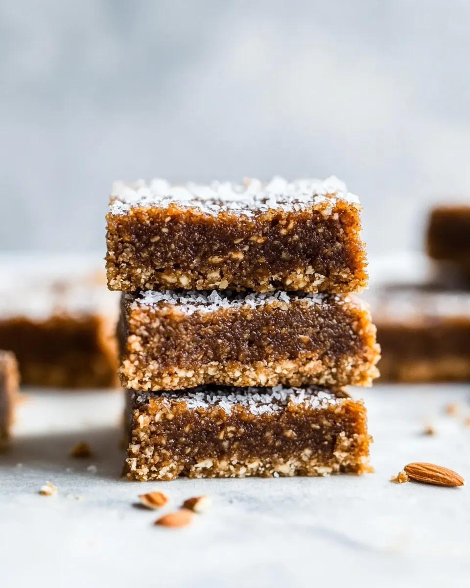 Delicious No-Bake Whole30 Apple-Almond Butter Bars image