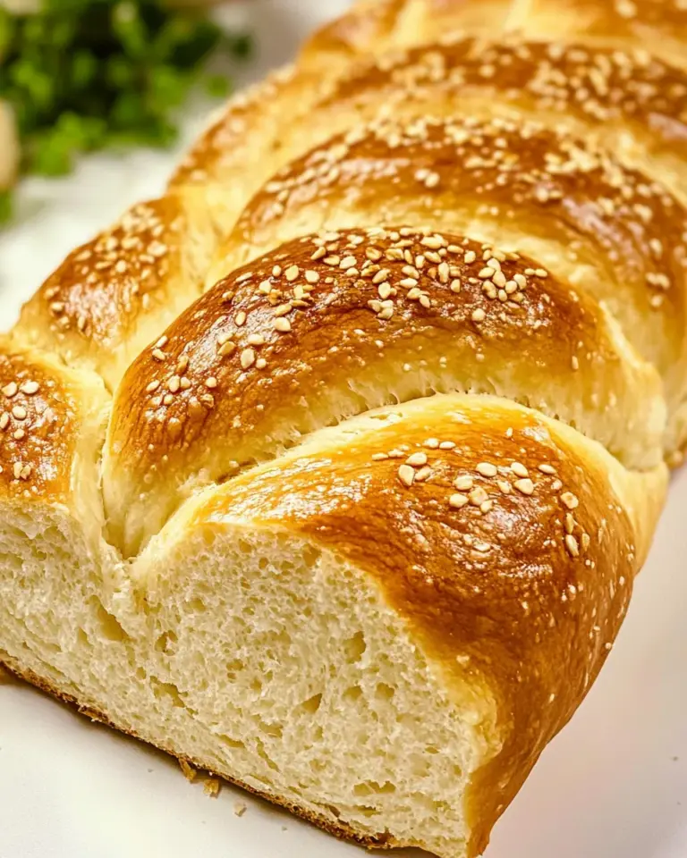 Homemade No-Knead Challah Bread photo