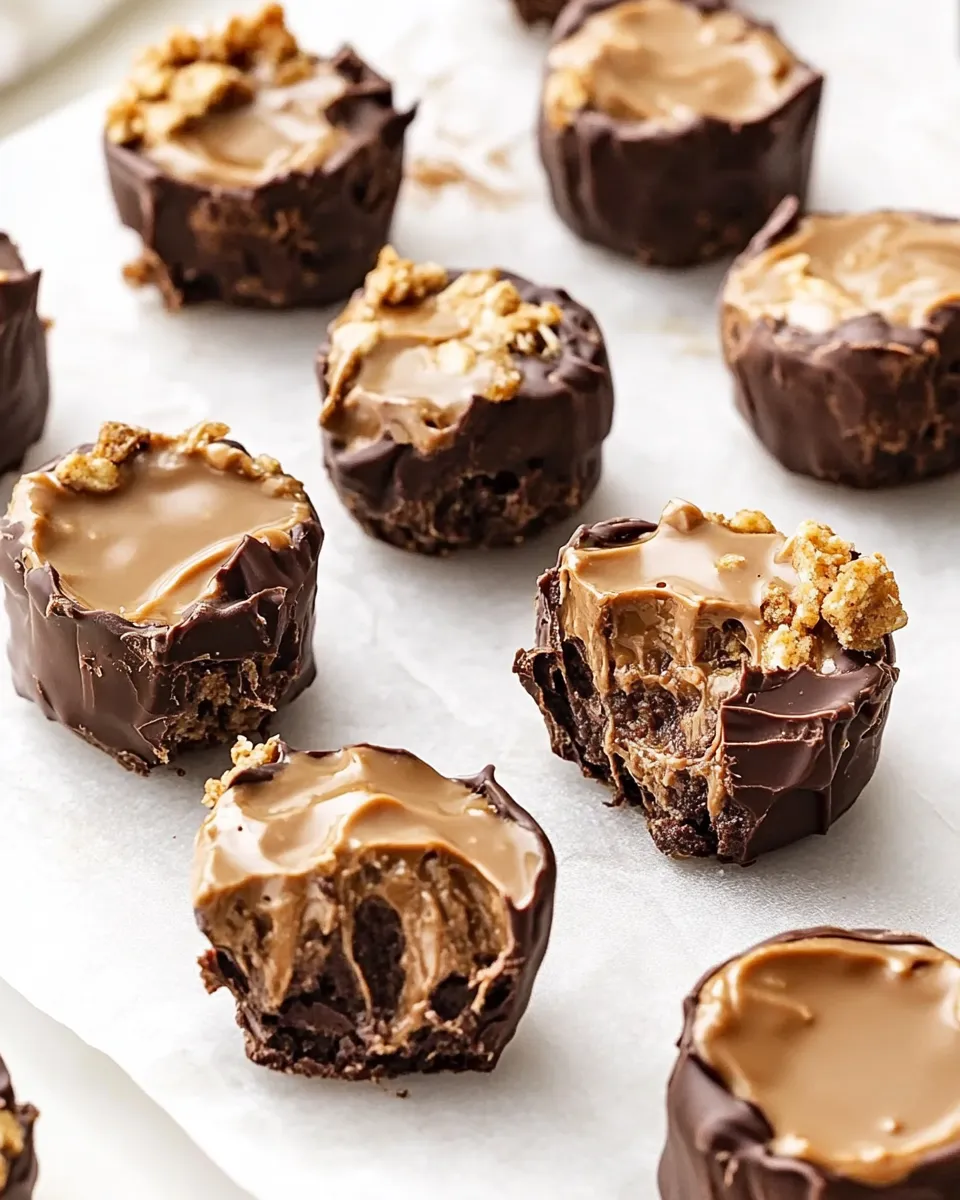 Delicious No Bake Chocolate Crunch Cups image