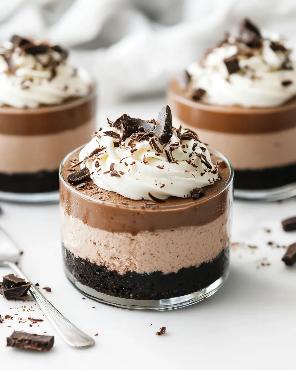 Quick No Bake Nutella Cheesecakes recipe photo