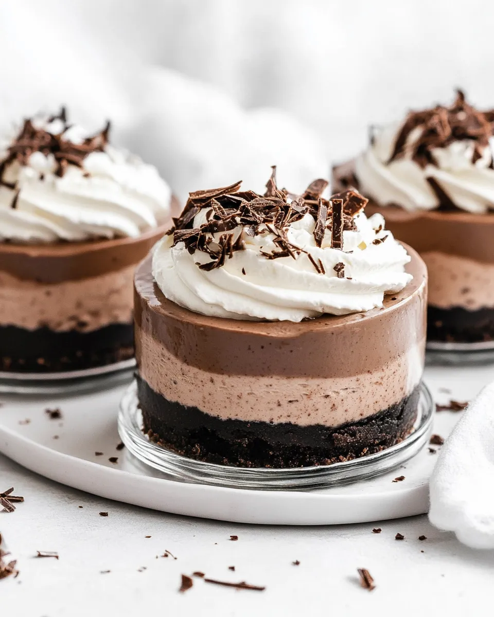 Best No Bake Nutella Cheesecakes shot