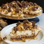 Easy No Bake Snickers Pie photo
