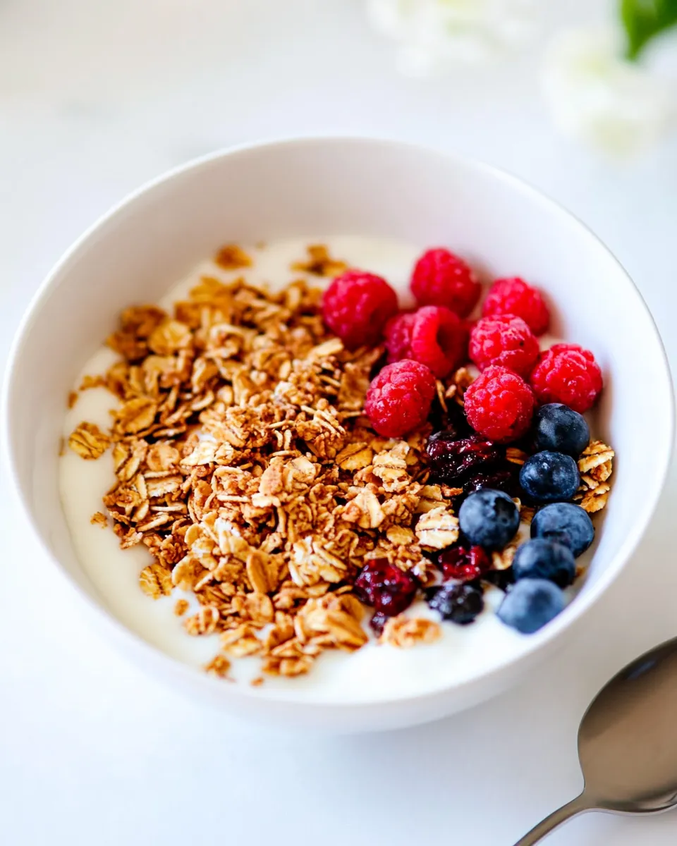 Delicious Nut-Free Granola shot