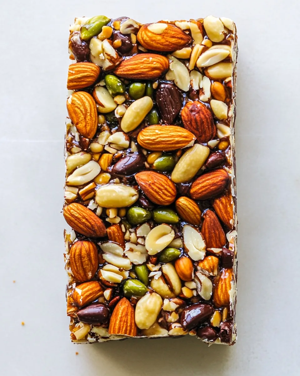 Healthy Nut Bar Recipe image