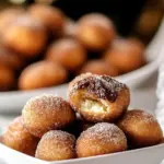 Homemade Nutella Churro Donut Holes photo