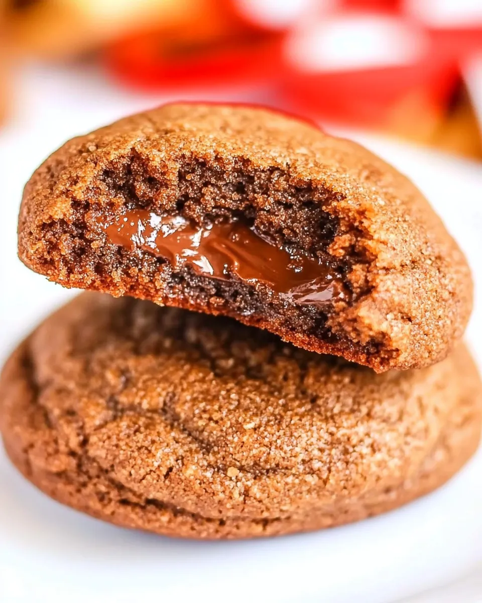 Easy Nutella Cookies Recipe shot