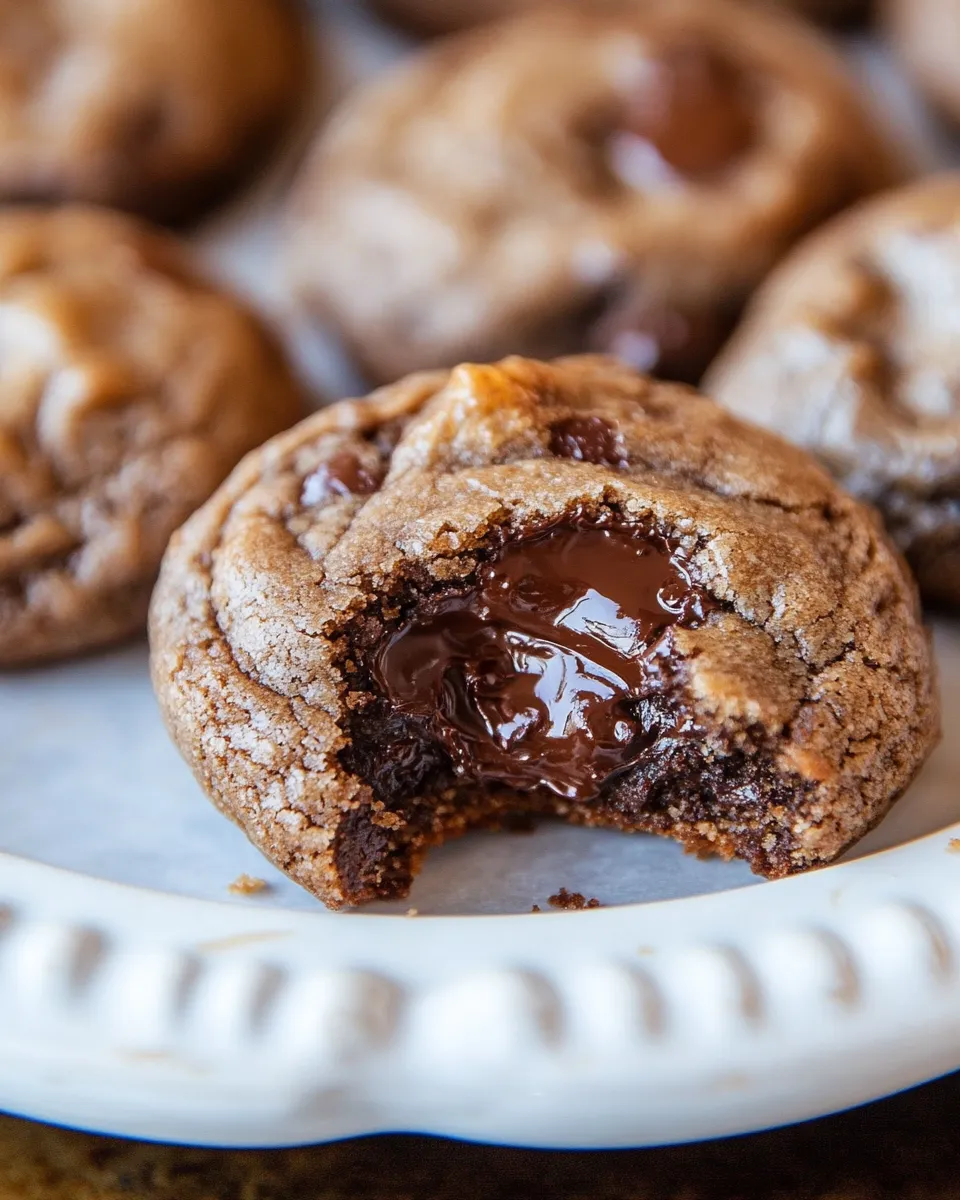 Delicious Nutella Peanut Butter Chocolate Chunk Cookies image